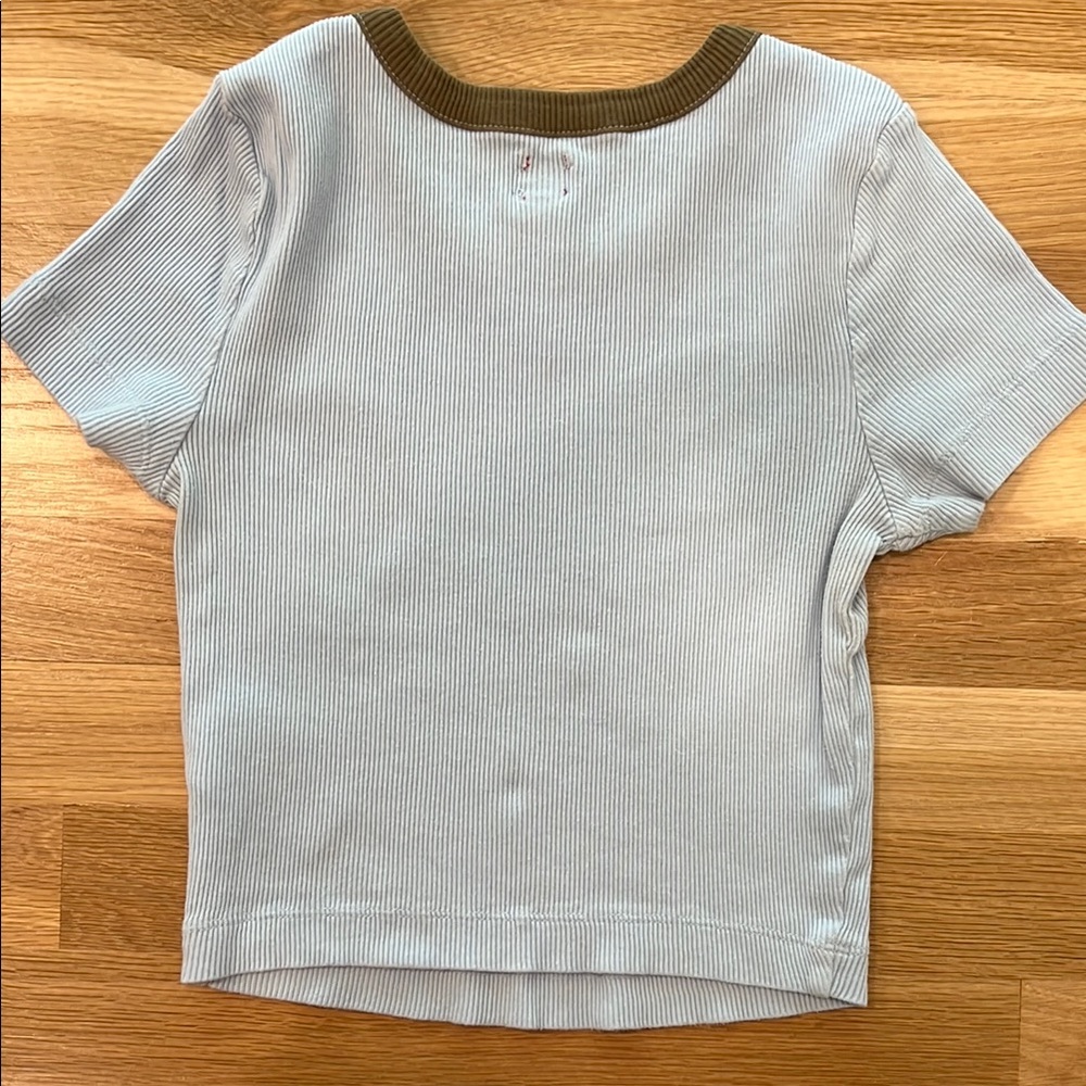 BDG Ribbed Cropped Tee - Picture 3 of 4